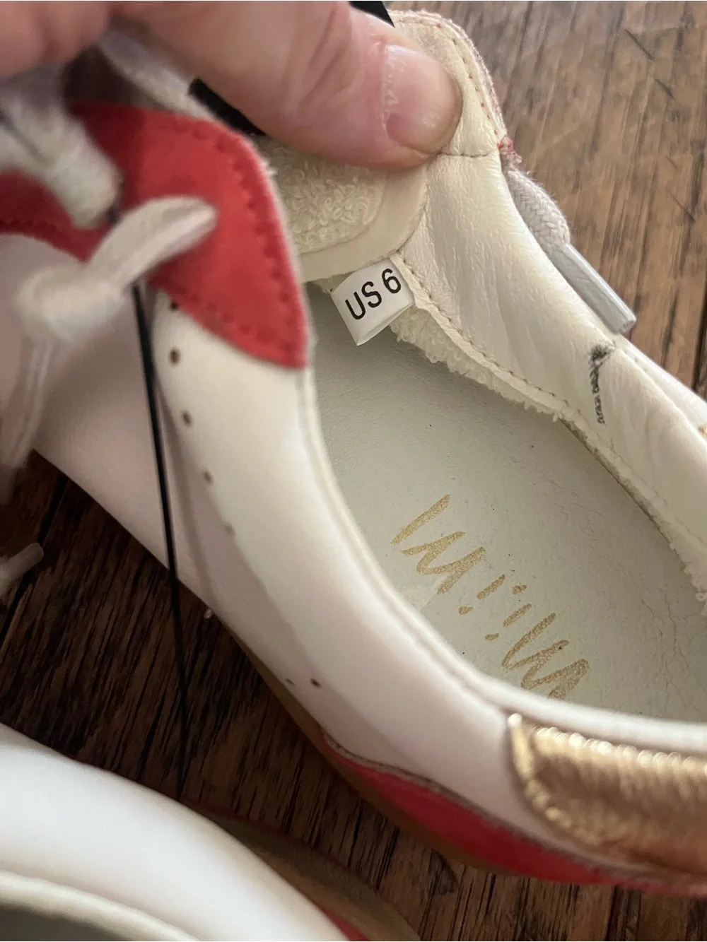 New! (No box)  Mi.iM Avery Glitter Star Sneakers (multiple sizes)